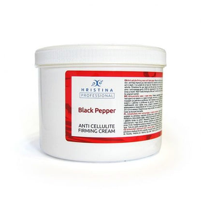 Anti-Cellulite Cream with Black Pepper, 500ml
