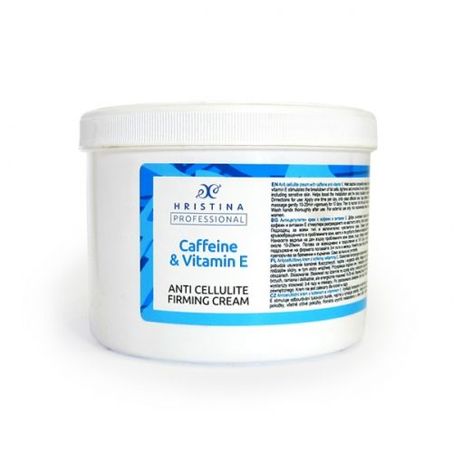 Anti-Cellulite Cream with Caffeine and Vitamin E, 500ml