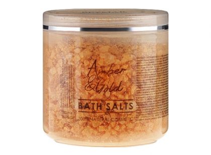 Bath Salts Amber and Gold, 500gr