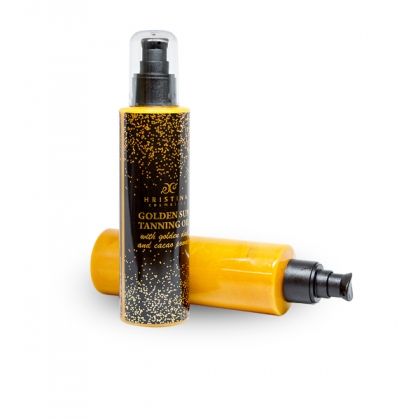Bronzing Oil with Gold Powder, 200ml