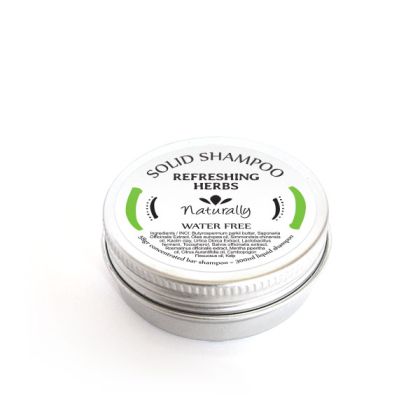Solid Shampoo with Refreshing Herbs, 58gr