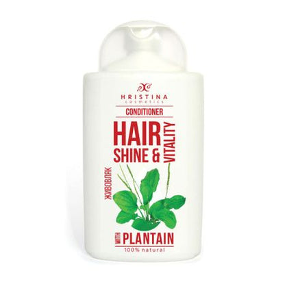 Hair Conditioner with Plantain Extract for Shiny Hair, 200ml