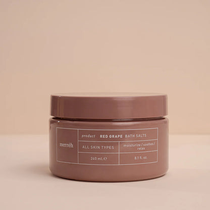 Red Grape Bath Salts, 240ml